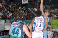 Sali� a dar la cara el campe�n