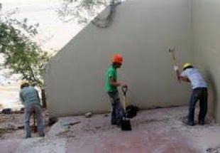 Manos a la obra en la segunda cancha