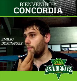 Emilio Dom�nguez a Estudiantes