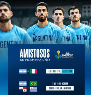Argentina con un amistoso de lujo y un cuadrangular a la vista