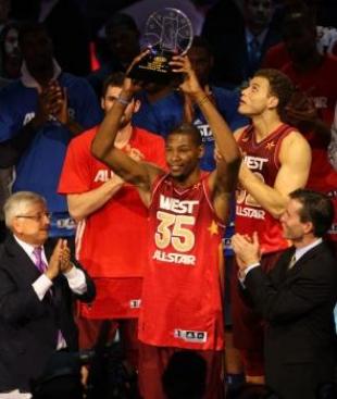 El Oeste se llev� el �show� con Durant como MVP