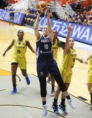 Las Gigantes cayeron con Colombia y van por el s�ptimo puesto