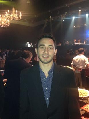 El b�squet en la Cena Solidaria de Boca