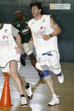 Gabini se lesion� en su primer d�a en Atenas