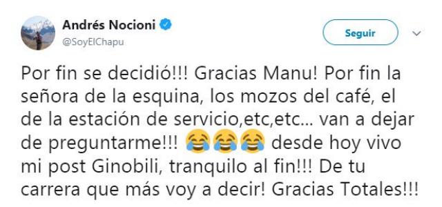 La generaci�n al servicio de Manu