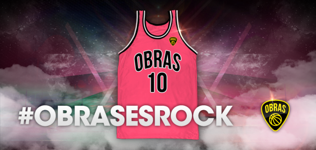 �Obras Basket se ti�e de rosa!