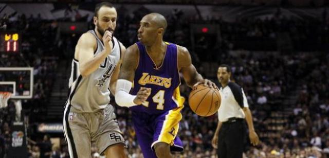 Kobe, rendido a los pies de Gin�bili