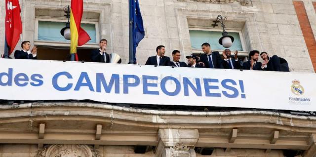 Madrid recibi� a los campeones