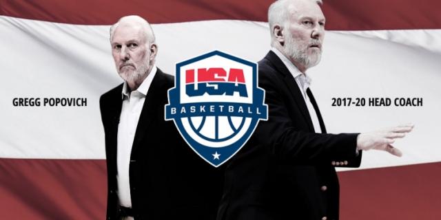 Popovich ser� el entrenador del USA Team en 2017