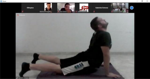 Leo Guti�rrez cerr� el campus virtual de Ol�mpico