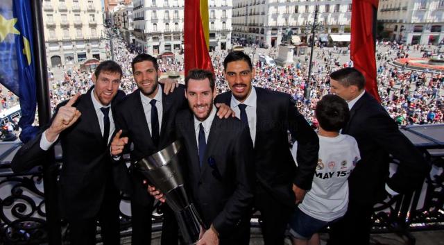 Madrid recibi� a los campeones