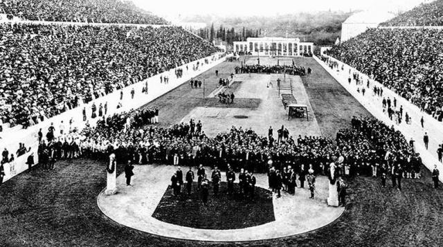 Juegos Ol�mpicos, 124 a�os antes