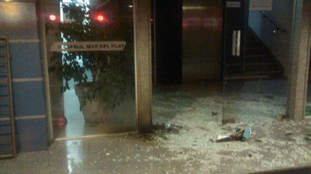 Atentado a la sede de Pe�arol