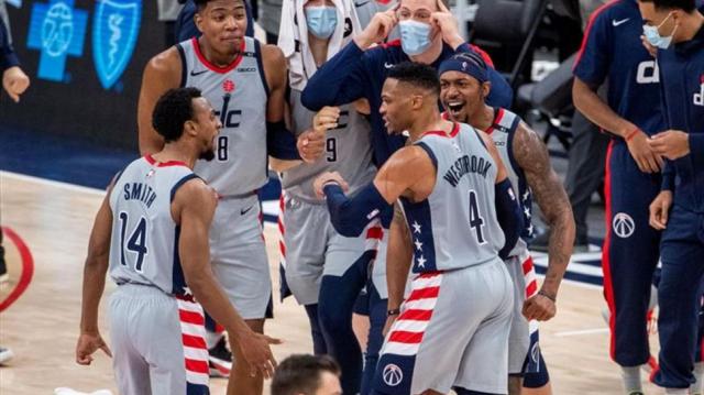 Wizards triunf� ag�nicamente ante Nets