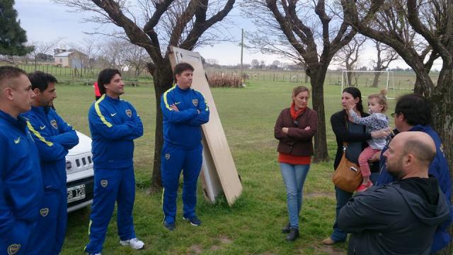 B�squet y solidaridad en Nueve de Julio