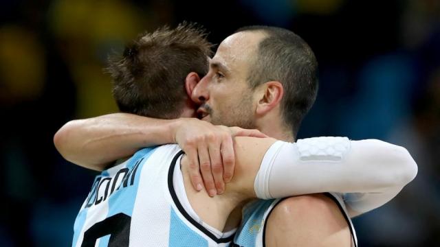 CABB anuncia el retiro de las camisetas de Gin�bili y Nocioni