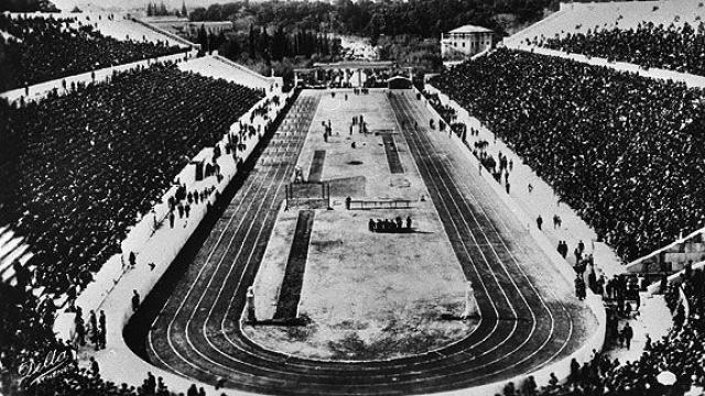 Juegos Ol�mpicos, 124 a�os antes
