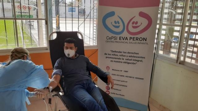 Ol�mpico don� sangre para los chicos del CEPSI