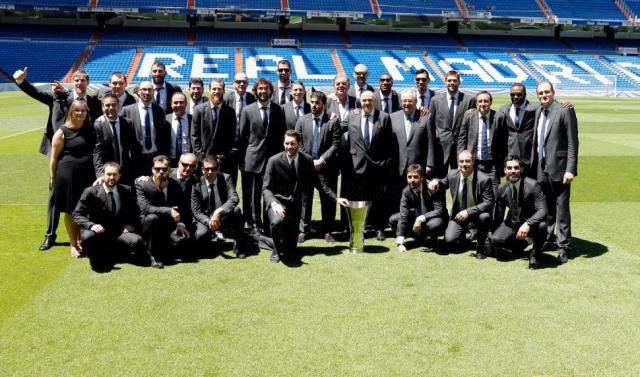 Madrid recibi� a los campeones