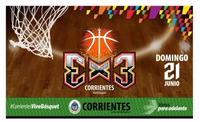 Anot� a tu equipo en el Torneo 3x3 en Corrientes