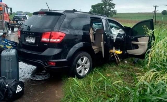 Grave accidente del uruguayo Leandro Garc�a Morales