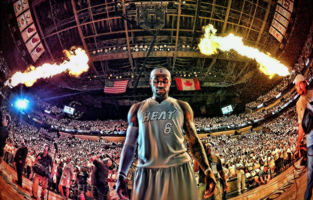 �Ah� viene LeBron!