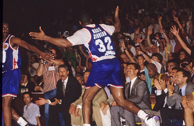 El d�a que Magic jug� en Obras