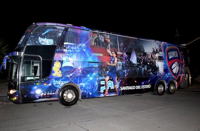 Quimsa estren� su colectivo