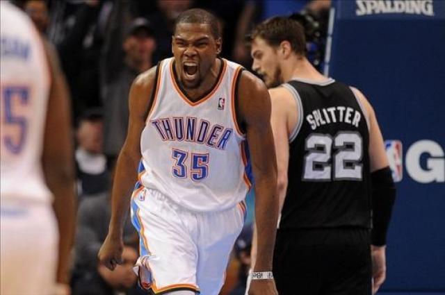 Kevin Durant: �Si tengo que elegir un rival ser�a San Antonio�
