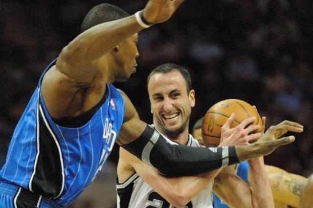 Gin�bili y una noche m�gica ante Orlando