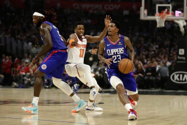 El tridente ofensivo de Clippers fue m�s que los Knicks