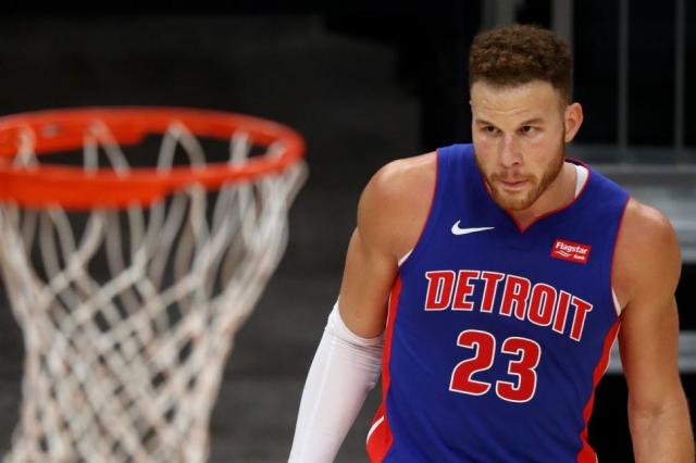 Blake Griffin cort� lazos con Detroit Pistons