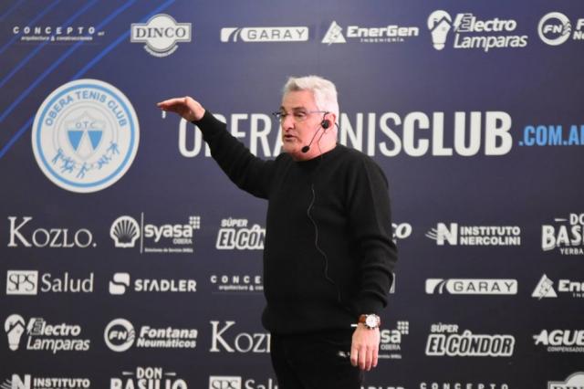 Julio Lamas dijo presente en Ober�