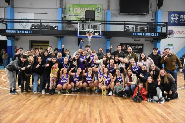 Ober� con campeones provinciales