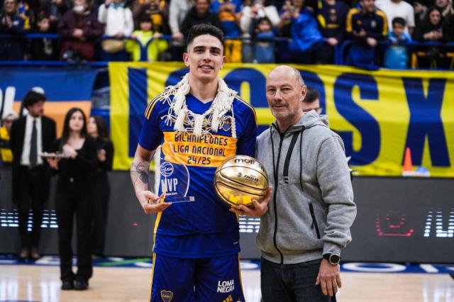 Vildoza, el pibe MVP y s�per campe�n