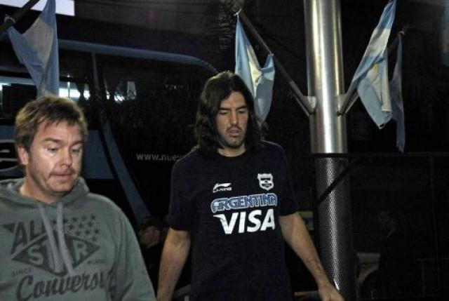 La selecci�n lleg� a Rosario