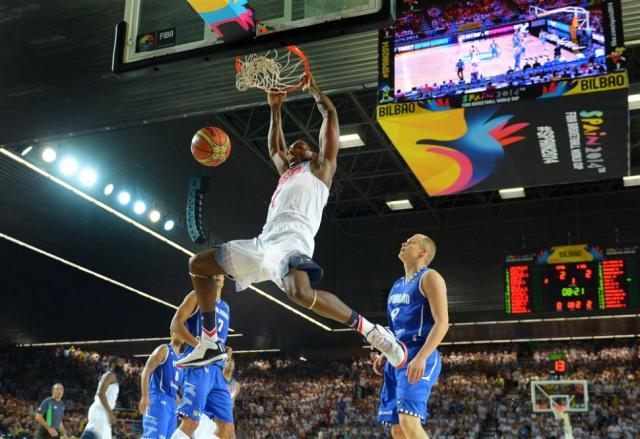 Sin oposici�n, Estados Unidos brill� frente a Finlandia