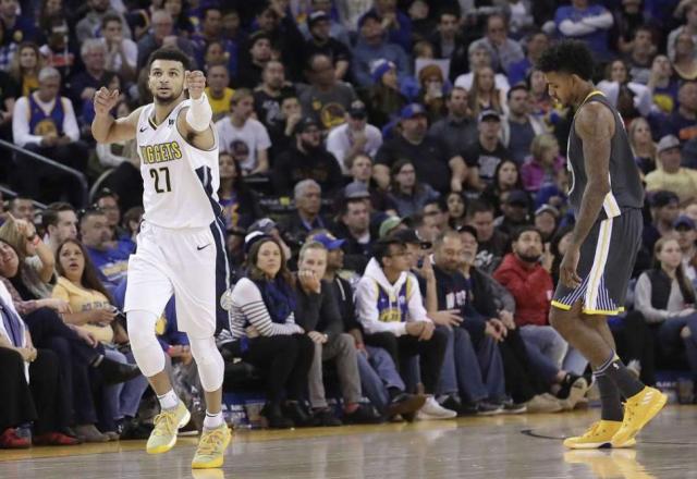 Nuggets termin� con la racha de Warriors