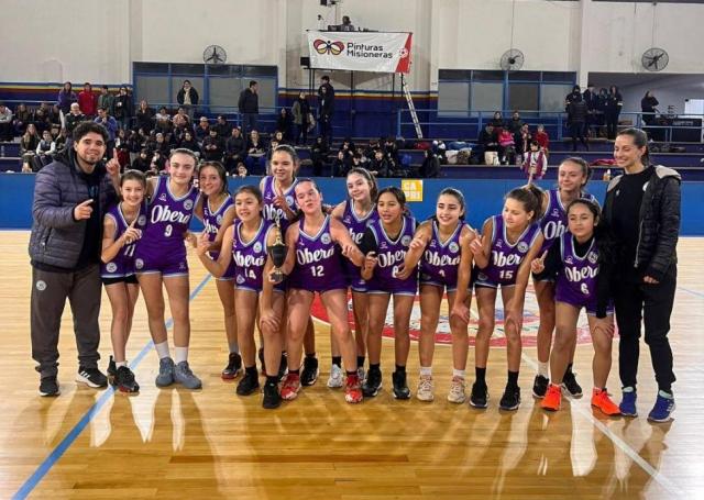 Ober� con campeones provinciales