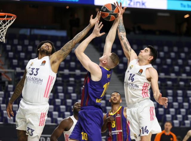 Barcelona domin� a Real Madrid y lidera la Euroliga