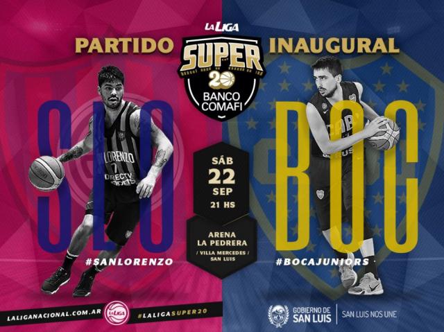 San Lorenzo � Boca (Partido inaugural S�per 20)