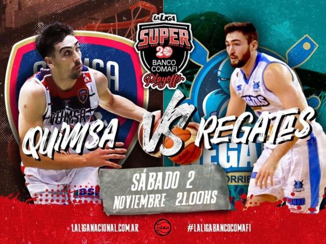 Quimsa - Regatas (J1 � cuartos de final)