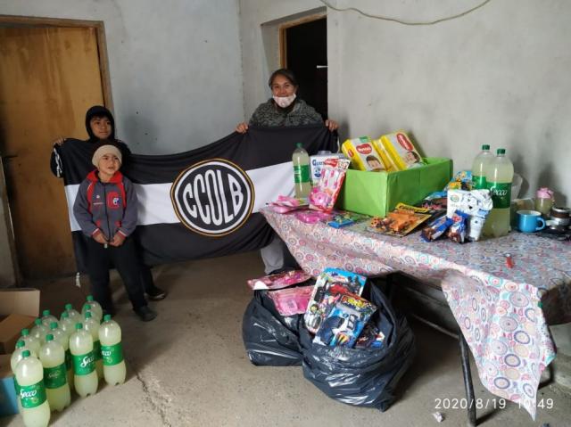 Finaliz� la entrega de donaciones del d�a del ni�o