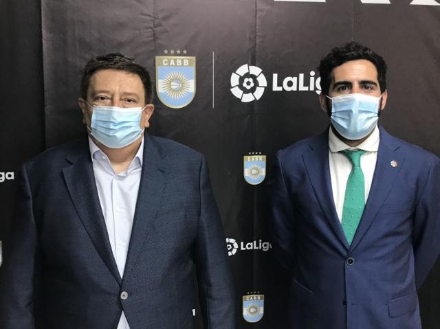 Acuerdo entre la Confederaci�n y La Liga de f�tbol de Espa�a