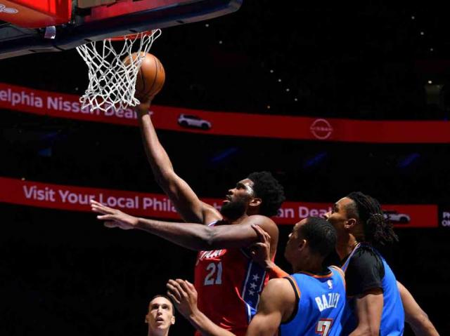 Los Sixers demostraron su poder�o