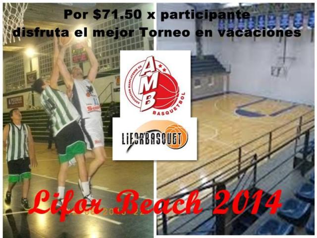 Disfrut� tus vacaciones jugando al b�squet en Mar del Plata