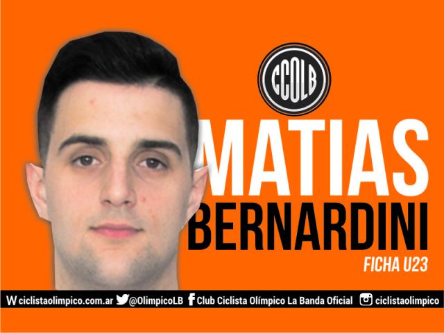 Mat�as Bernardini se suma a Ol�mpico