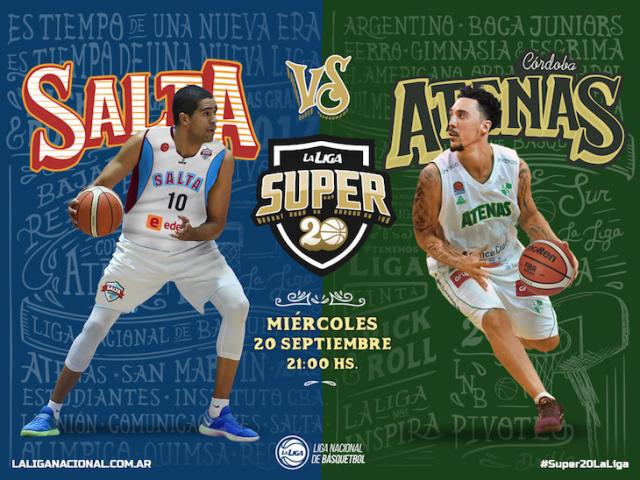 Salta Basket � Atenas (Partido inaugural � S�per 20)