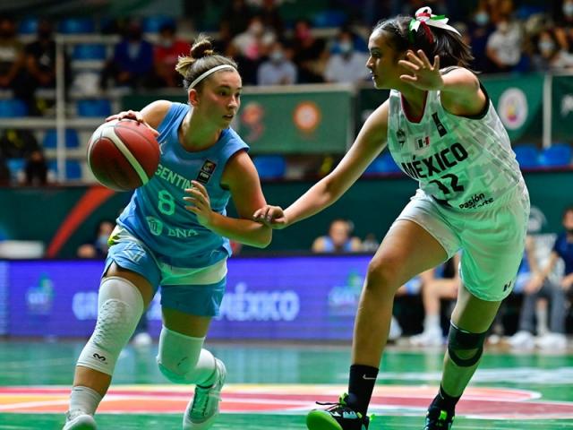 Argentina fue de menos a m�s pero no le alcanz� para ganarle a M�xico