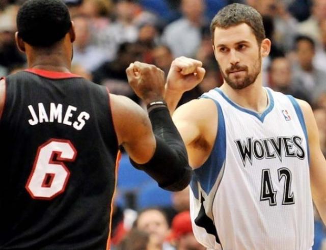 Kevin Love le cumple el sue�o a Lebron